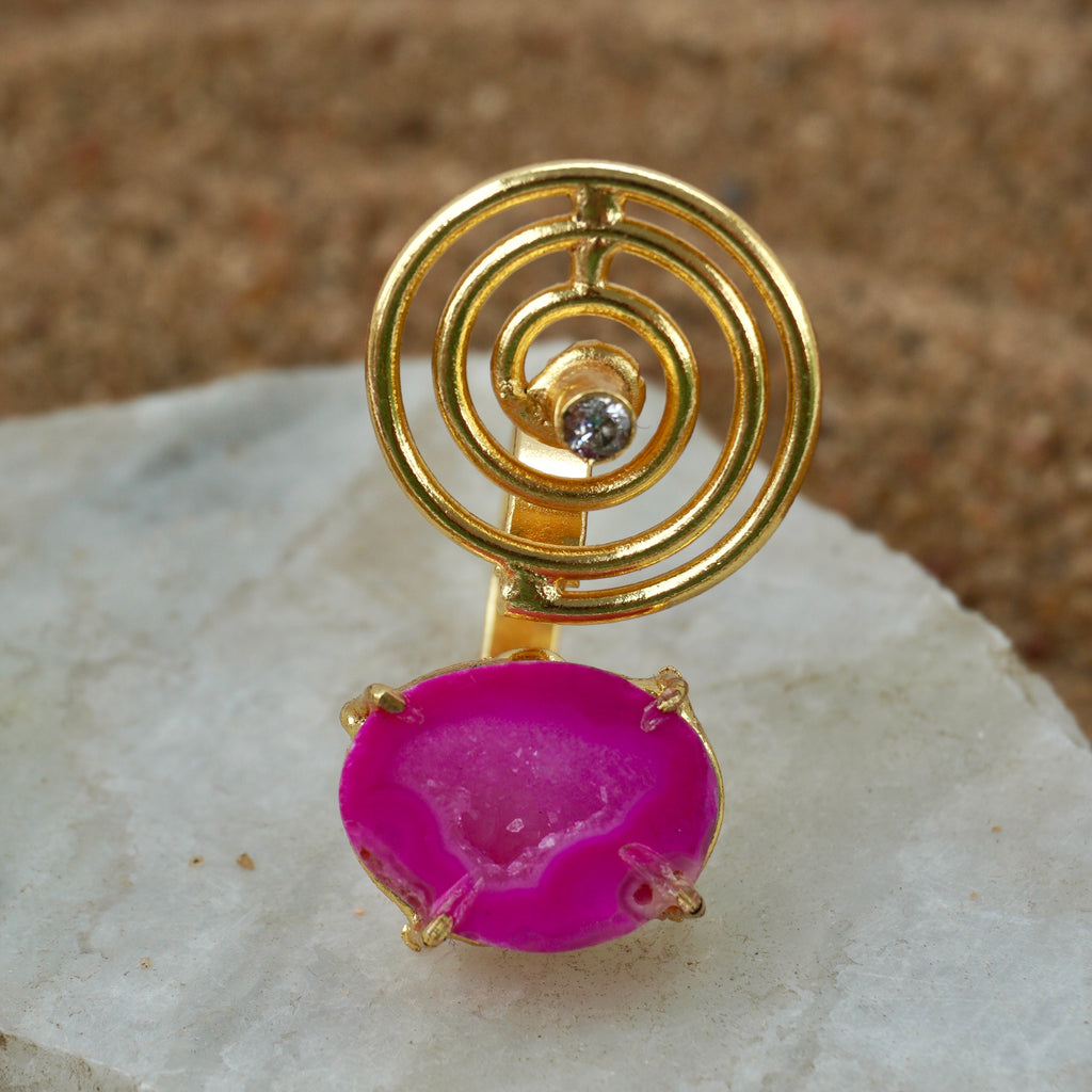 Spiral Rosé Ring
