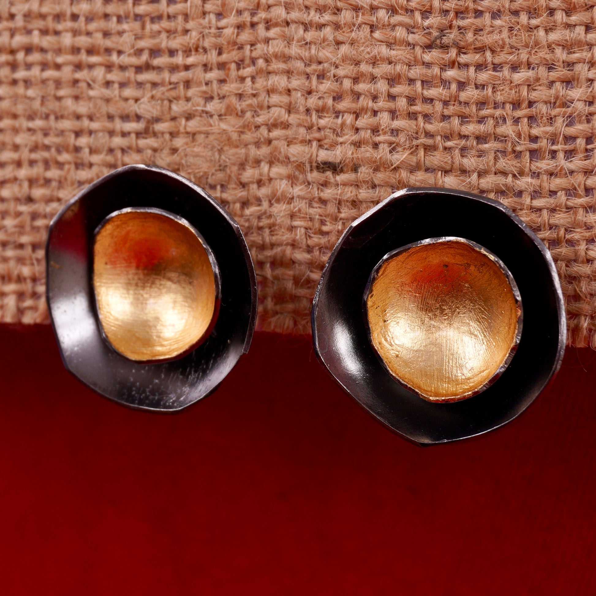 Midnight Gold Stud