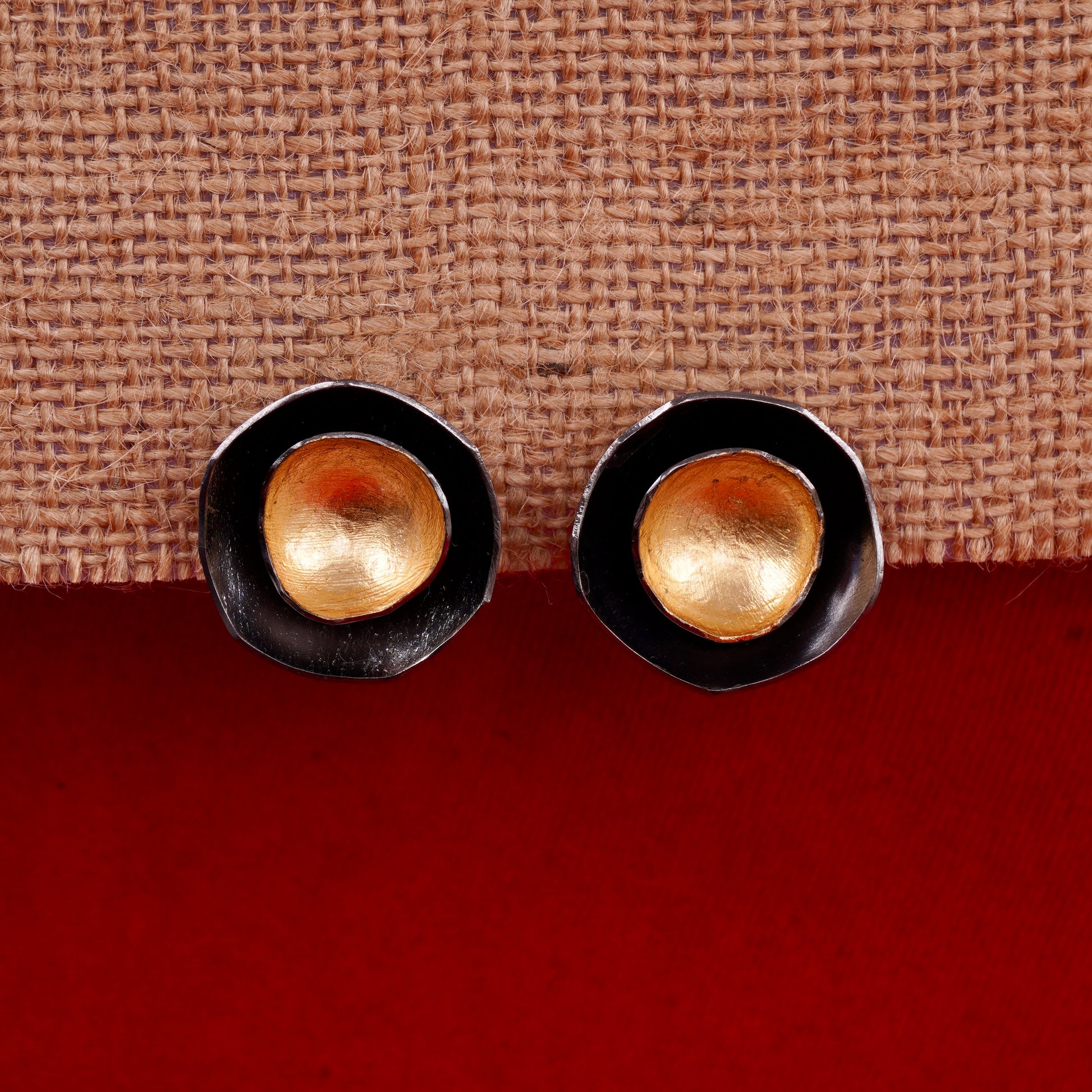 Midnight Gold Stud