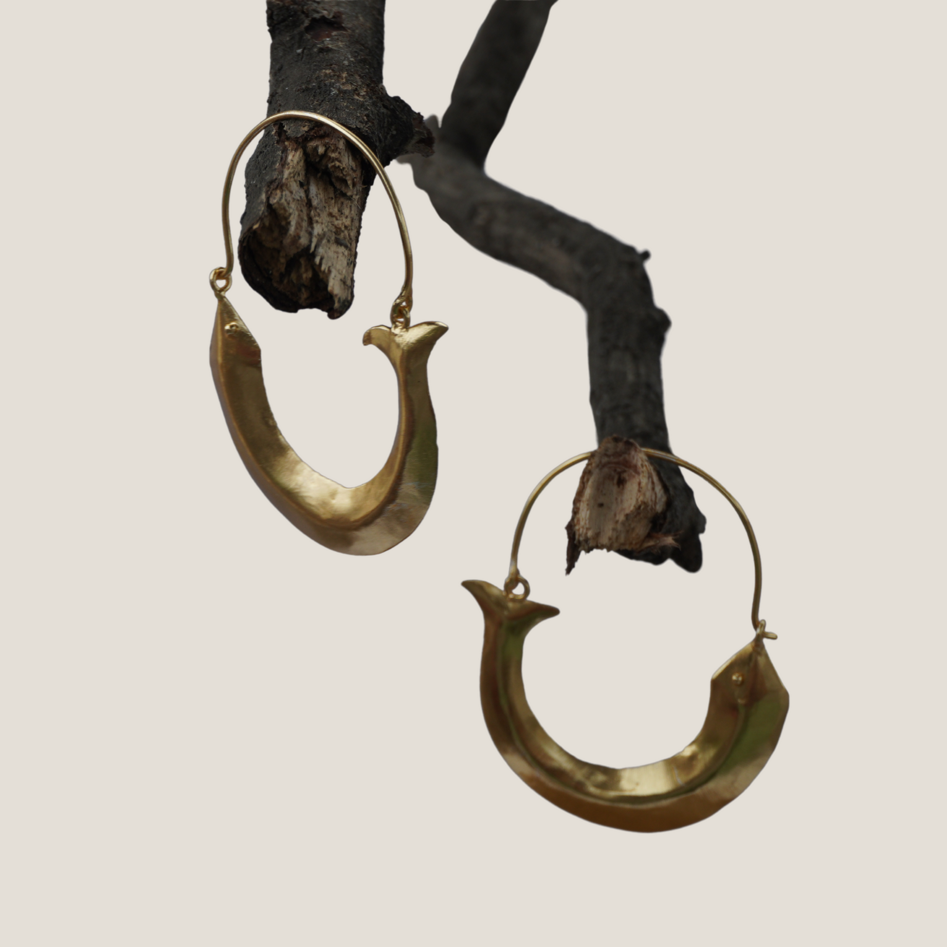 Koi Fortune Hoops