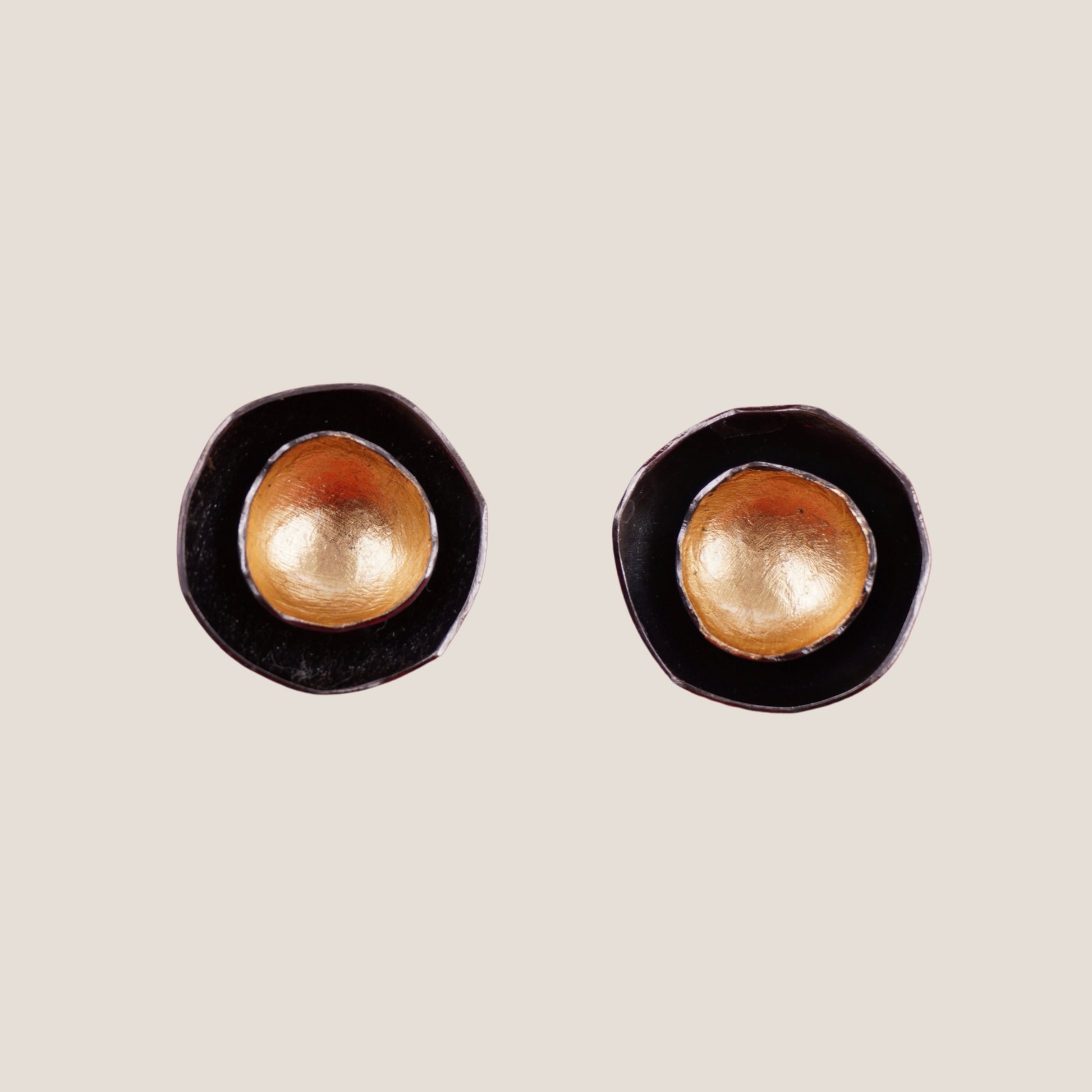 Midnight Gold Stud